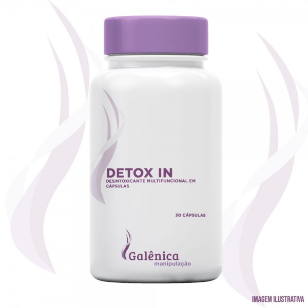 DetOX IN -Desintoxicante  multifuncional em cápsulas - 30 cápsulas